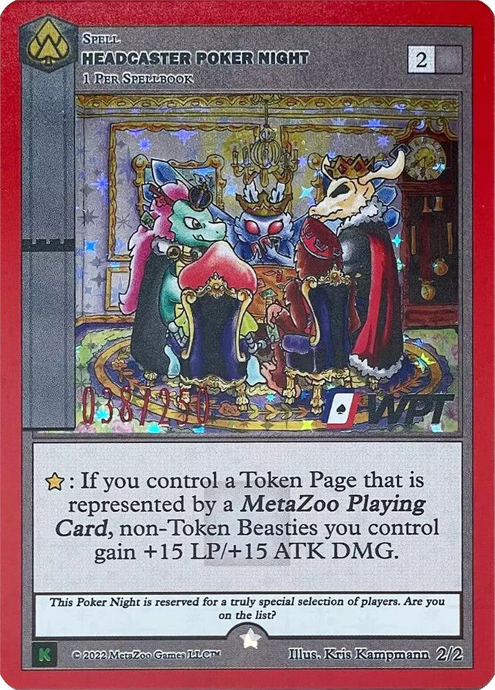 Headcaster Poker Night [Miscellaneous Promos]