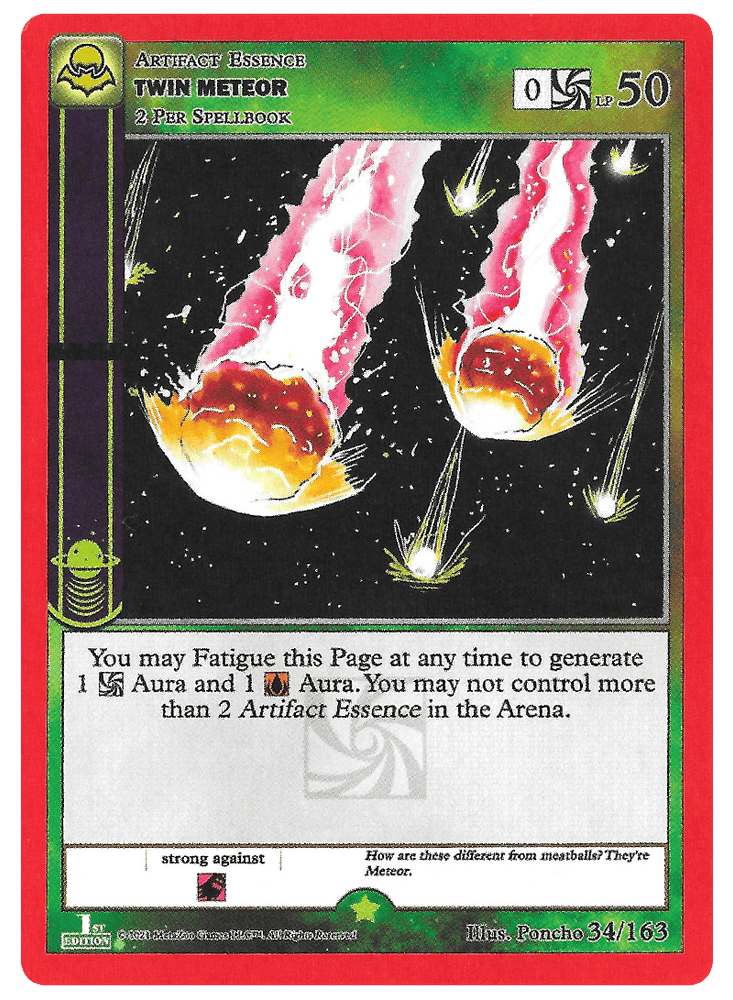 Twin Meteor [Cryptid Nation: Nightfall First Edition]