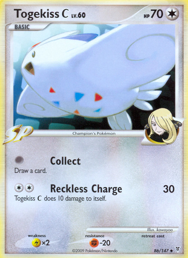 togekiss pokemon card Togekiss C (86/147) [Platinum: Supreme Victors]