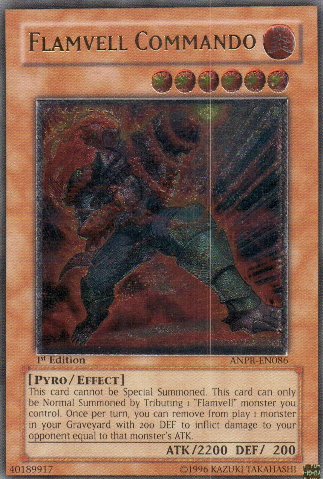 Flamvell Commando (UTR) [ANPR-EN086] Ultimate Rare