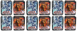 Collector's Tin Display (Blaster, Dragon Ruler of Infernos & Tidal, Dragon Ruler of Waterfalls)