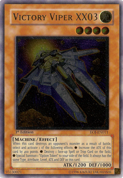 viper deck yugioh Victory Viper XX03 [EOJ-EN011] Ultimate Rare