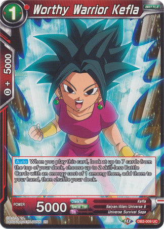 Worthy Warrior Kefla (DB2-009) [Divine Multiverse]