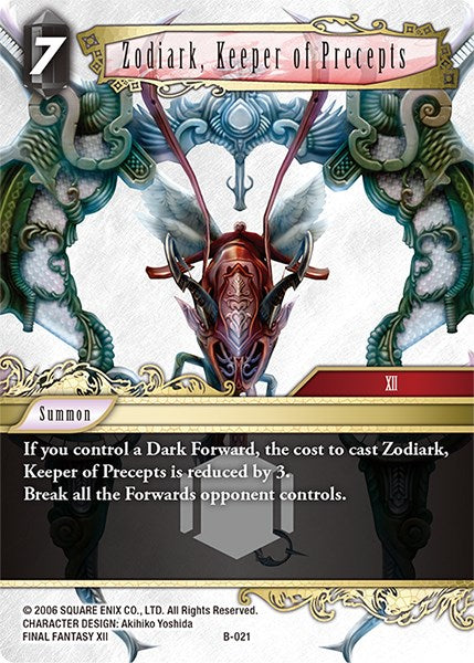 Zodiark, Keeper of Precepts [Boss Deck: Chaos]