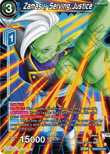 Zamasu, Serving Justice (EX22-03) [Ultimate Deck 2023]