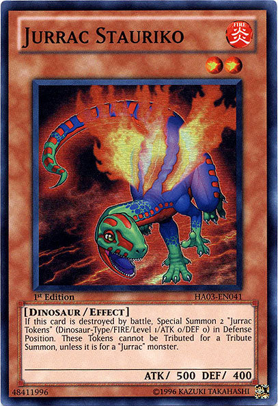 yugioh jurrac cards Yu-Gi-Oh! - Velphito (HA03-EN027) - Hidden Arsenal 3 - Unlimited Edition Single Cards Jurrac Megalo (BLMM-EN016) - Battles