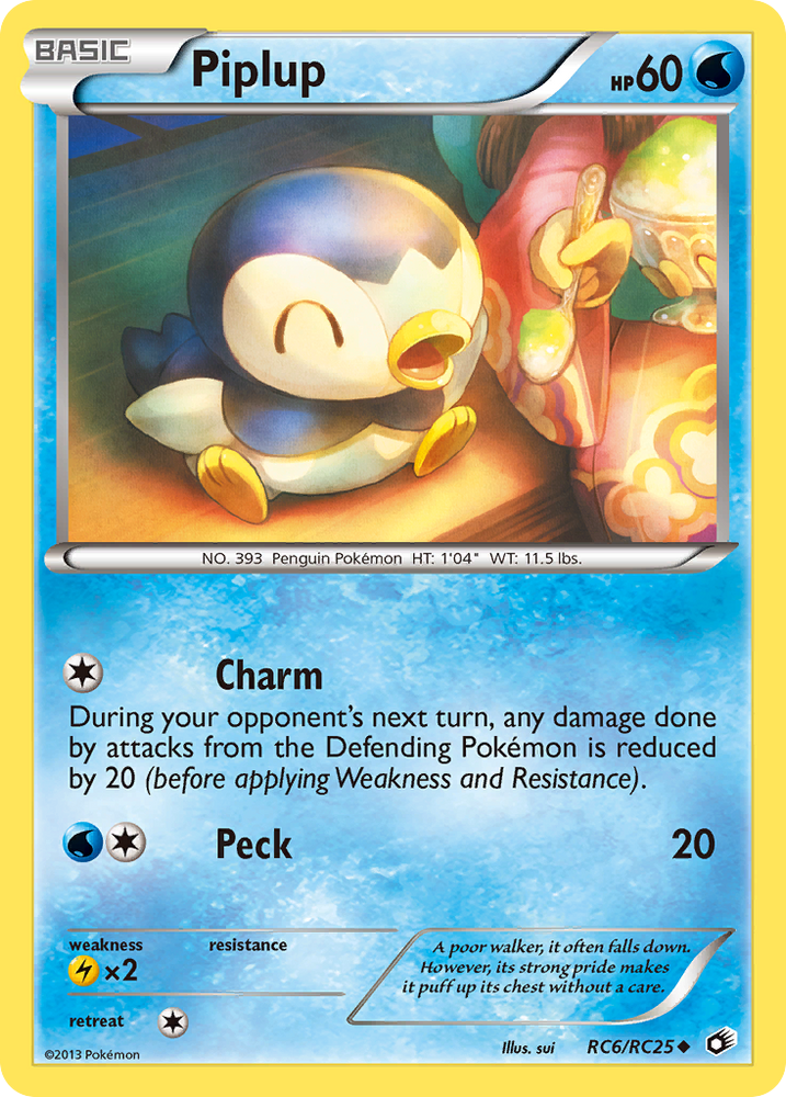 Piplup (RC6/RC25) [Black & White: Legendary Treasures]