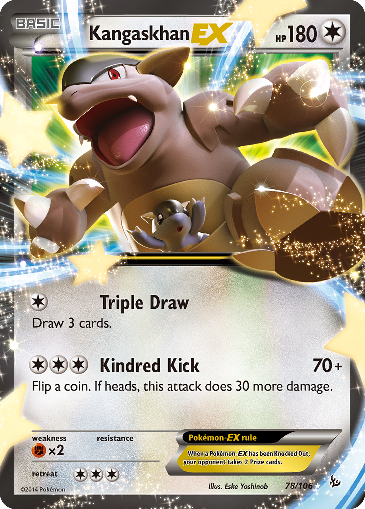 kangaskhan ex pokemon card Amazon.com: Pokemon TCG: Kangaskhan ex Battle Deck : Toys & Games