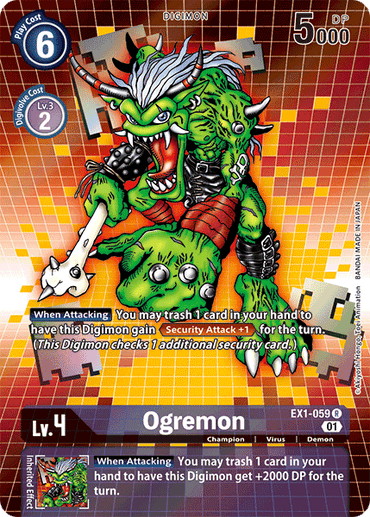 Ogremon [EX1-059] (Alternate Art) [Classic Collection]