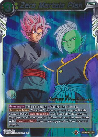 Zero Mortals Plan (BT7-096_PR) [Assault of the Saiyans Prerelease Promos]