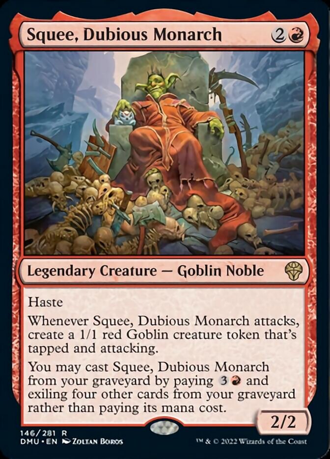 Squee, Dubious Monarch [Dominaria United]