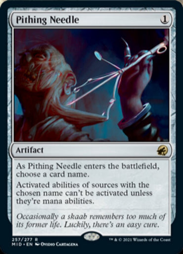 Pithing Needle [Innistrad: Midnight Hunt]