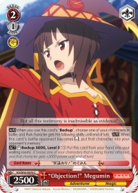 "Objection!" Megumin (KS/W55-E070 C) [KonoSuba 2]