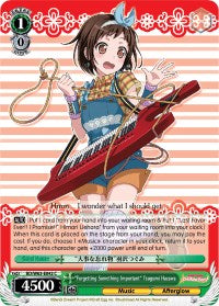 "Forgetting Something Important" Tsugumi Hazawa (BD/W63-E042 C) [BanG Dream! Girls Band Party! Vol.2]