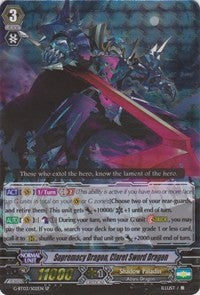 Supremacy Dragon, Claret Sword Dragon (G-BT03/S02EN) [Sovereign Star Dragon]