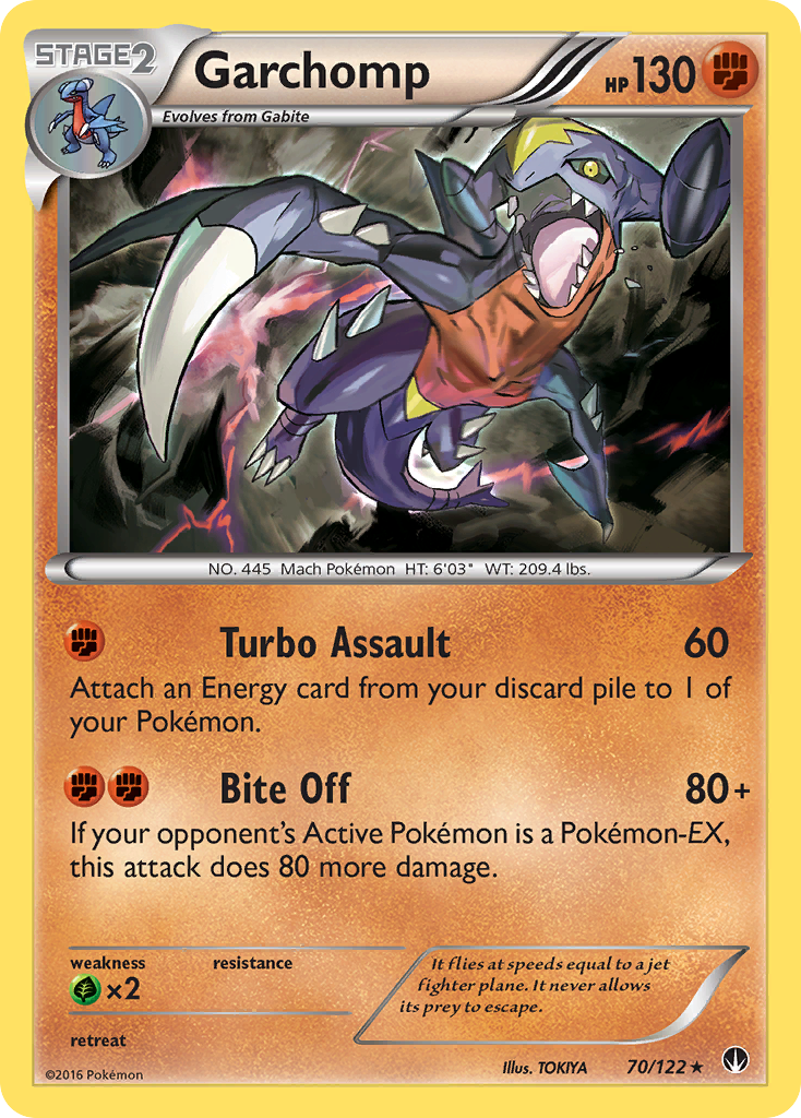 garchomp pokemon card price Garchomp (70/122) [XY: BREAKpoint]