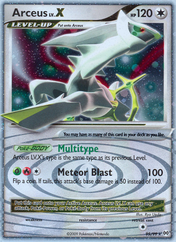 pokemon cards platinum arceus 2009 Pokemon Platinum Arceus Ar1 Arceus-holo PSA 9
