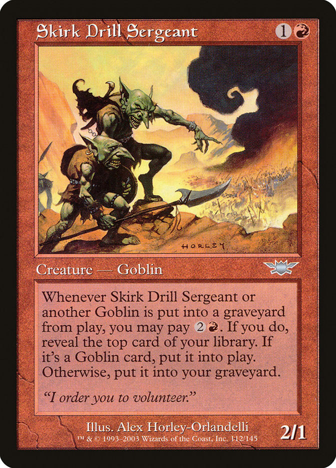 Skirk Drill Sergeant [Legions]