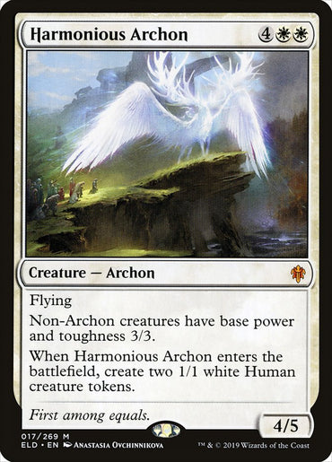 Harmonious Archon [Throne of Eldraine]