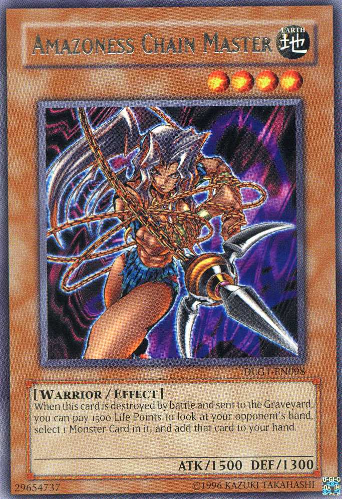 Amazoness Chain Master [DLG1-EN098] Rare