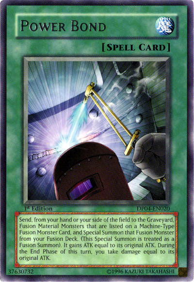 yugioh power cards Power Bond [DP04-EN020] Rare