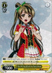 "Our LIVE, the LIFE with You" Kotori Minami (LL/W24-E007 R) [Love Live!]