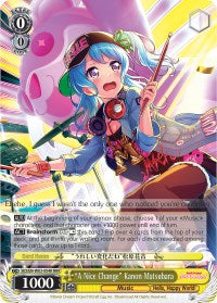 "A Nice Change" Kanon Matsubara (BD/EN-W03-004R RRR) [BanG Dream! Girls Band Party! MULTI LIVE]