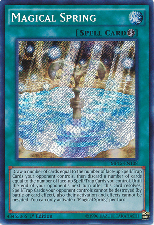 Magical Spring [MP15-EN108] Secret Rare