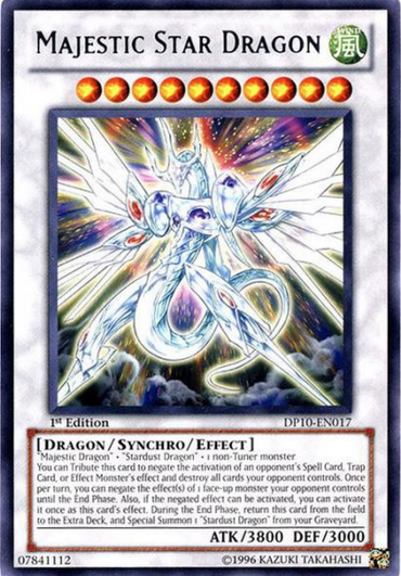 Majestic Star Dragon [DP10-EN017] Rare