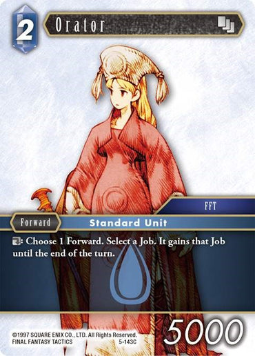 Orator (Female Unit) [Opus V]