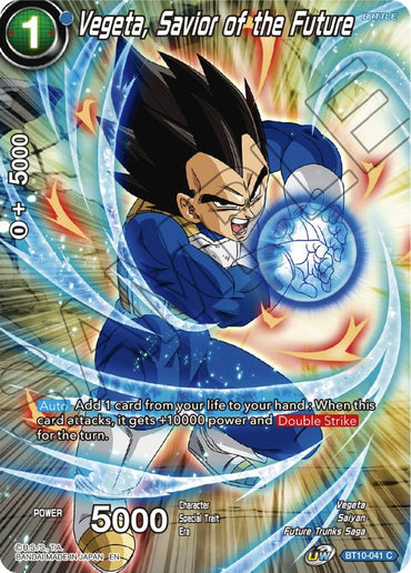 Vegeta, Savior of the Future (BT10-041) [Theme Selection: History of Vegeta]