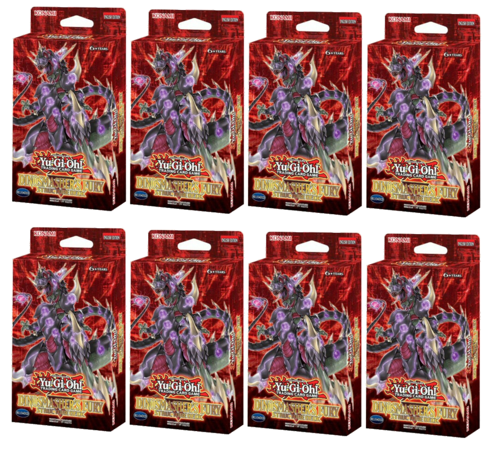 Dinosmasher's Fury - Structure Deck Display (Unlimited)