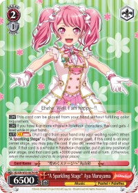 "A Sparkling Stage" Aya Maruyama (BD/EN-W03-067H HR) [BanG Dream! Girls Band Party! MULTI LIVE]