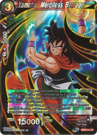 Yamcha, Merciless Barrage (BT10-008) [Rise of the Unison Warrior]