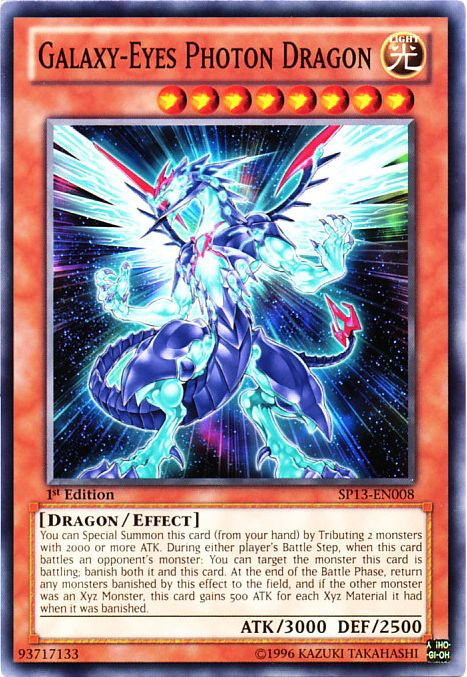 Yugioh- galaxy eyes sale photon dragon nm-m